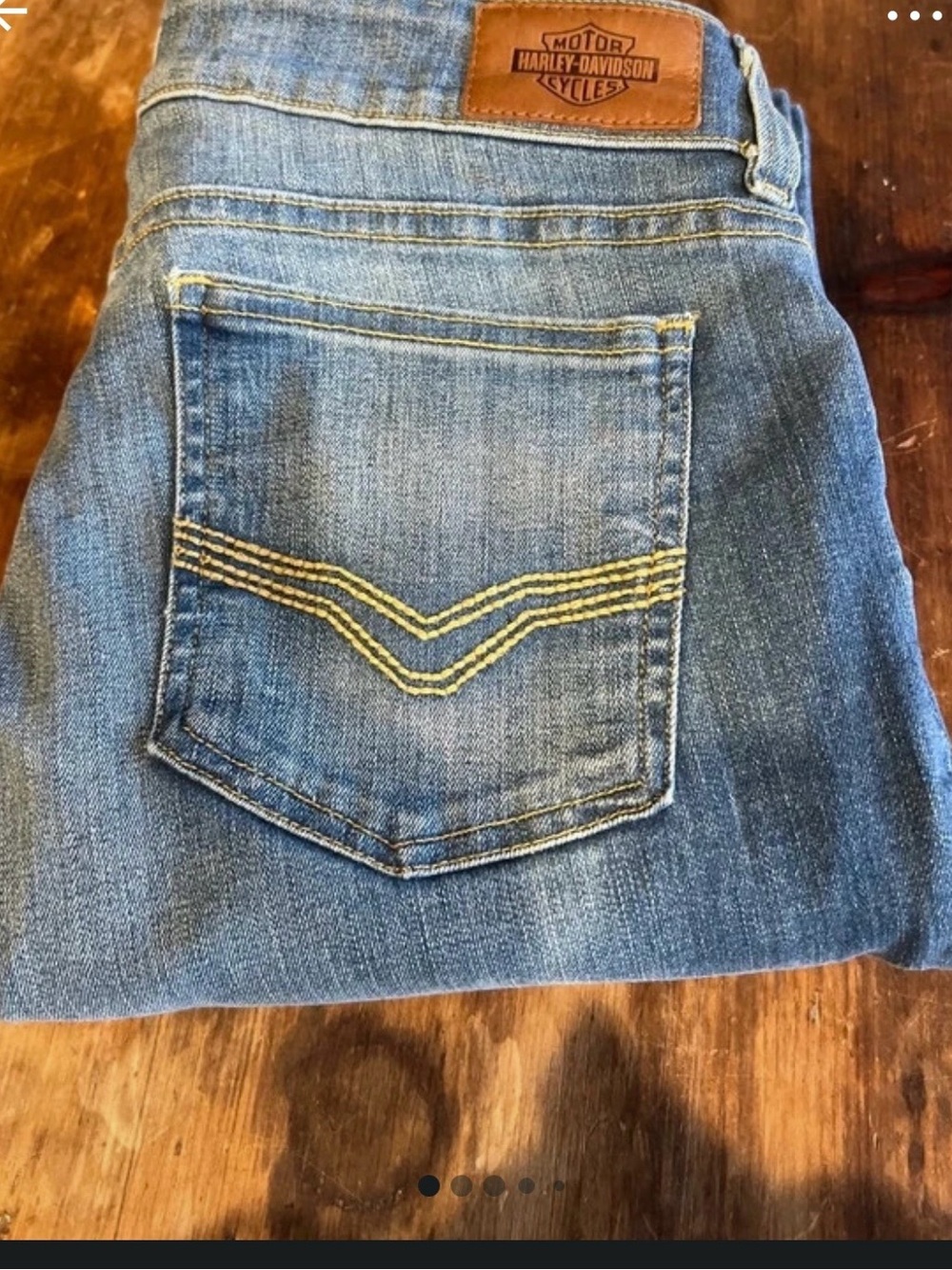 Harley-Davidson Women's Classic Indigo Straight-Leg Jeans